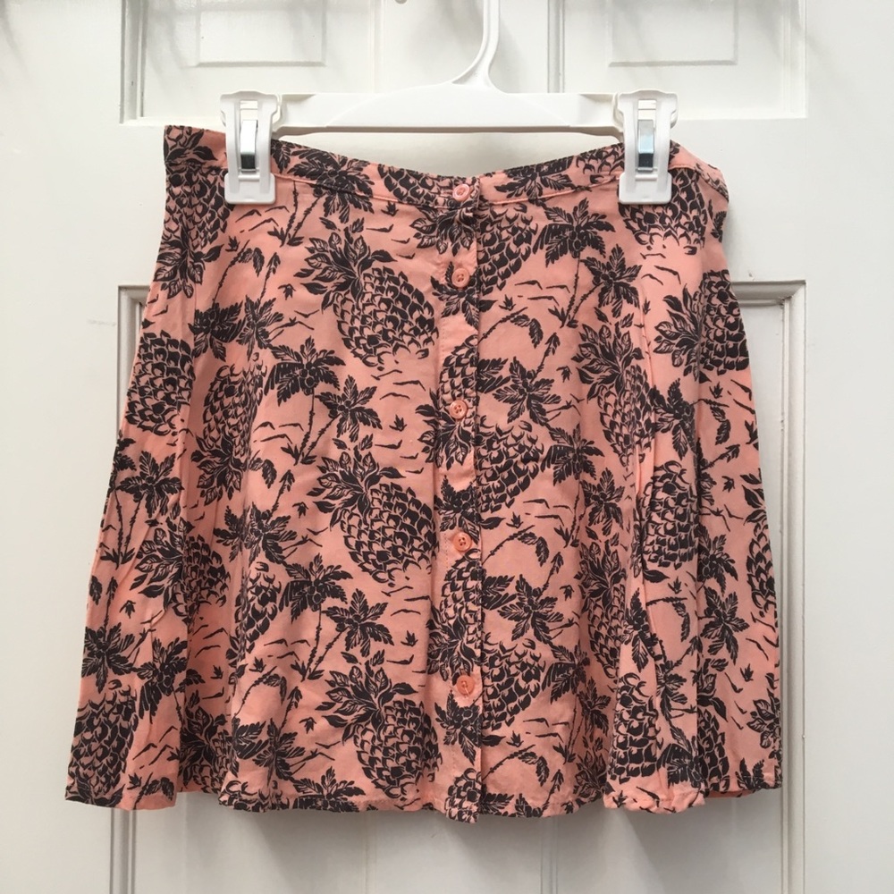 PINEAPPLE PRINT SKIRT